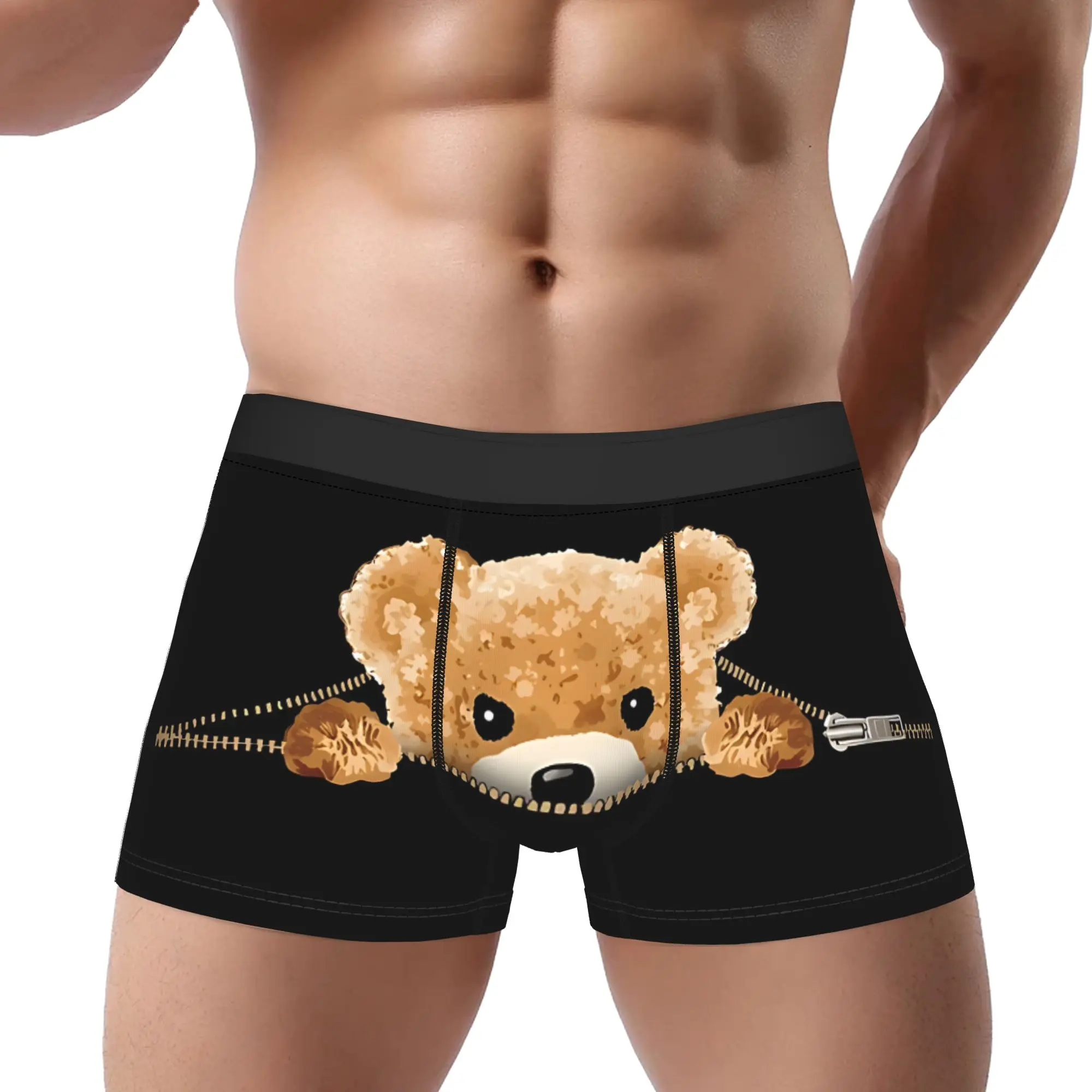 

Cool Bear Graphic boxers adults 18 plus Underpants Breathbale Panties Men's Underwear Sexy Shorts Boxer Briefs