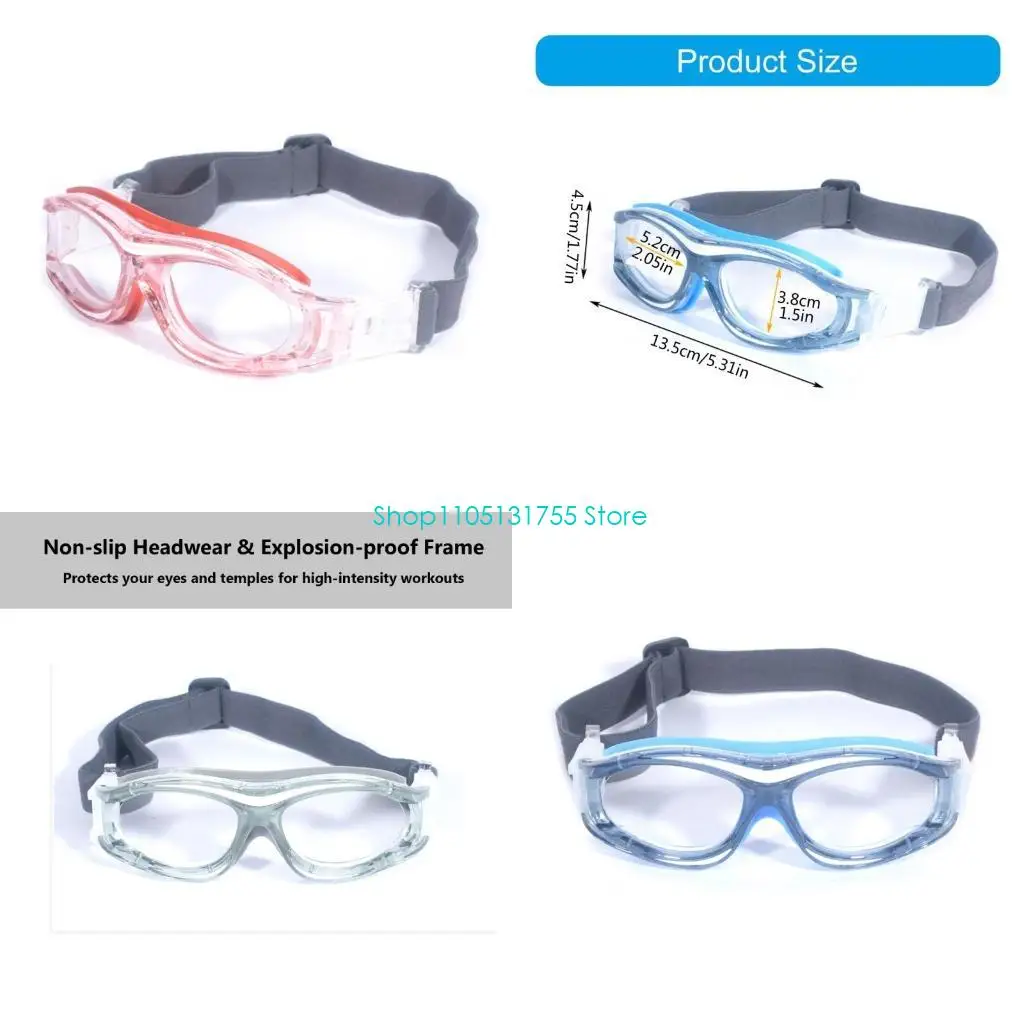 

K0EF Детские спортивные очки для езды на велосипеде, баскетбола, футбола, спортивные очки, защитные очки с регулируемым ремешком