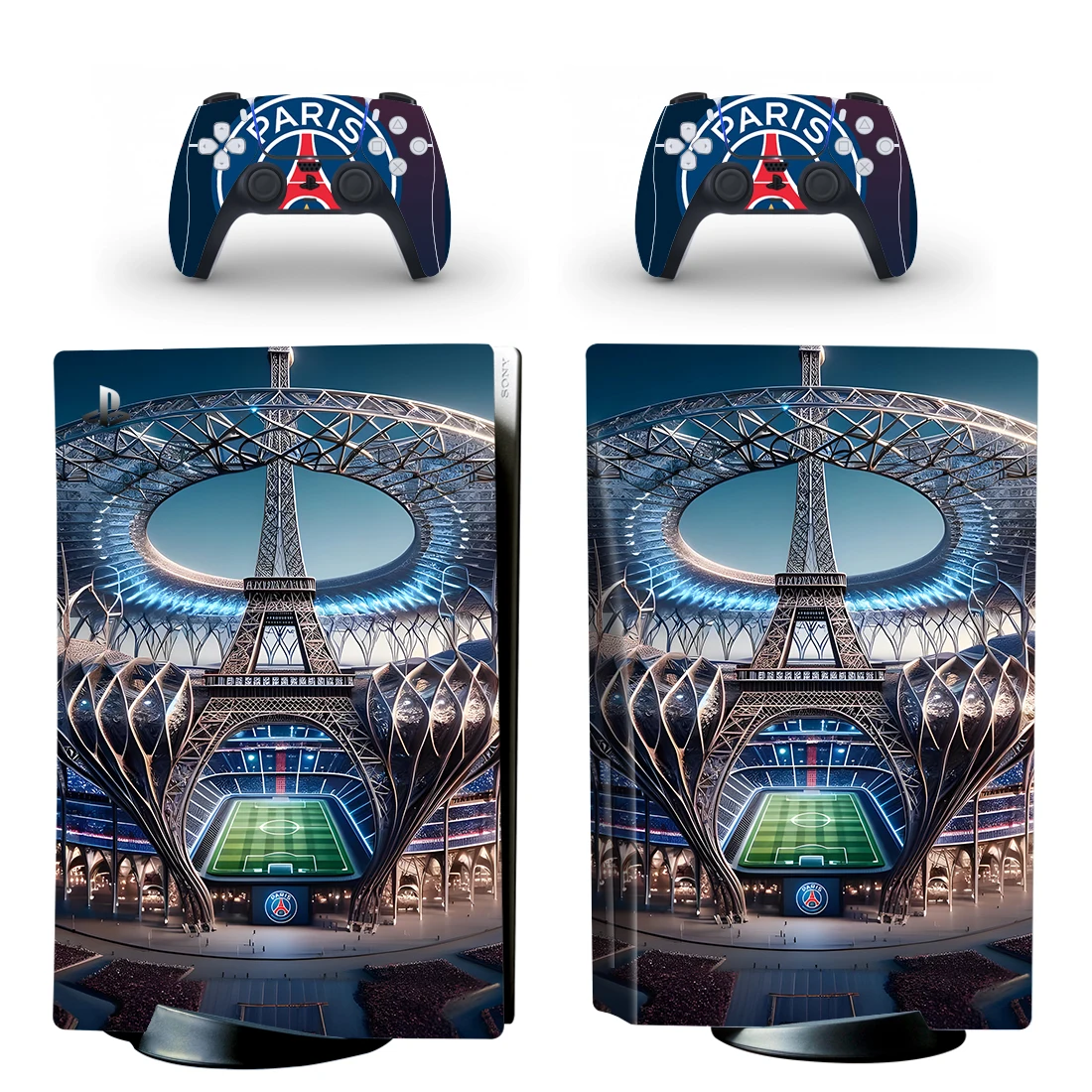 New Paris PS5 Disc Skin Sticker Protector Decal Cover for Console & Controllers PS5 Disk Skin Sticker Vinyl Accessories
