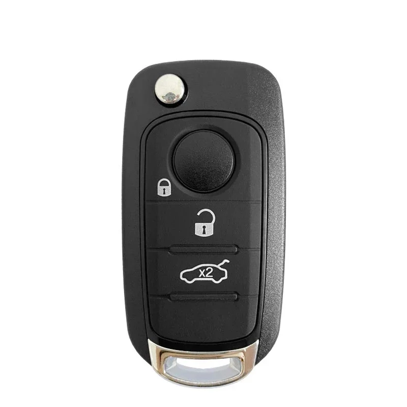 XNRKEY Remote Car Key/Only Key Shell For Fiat  Folding Flip Egea Tipo 500X Spare Key With MQB48/4A Chip 433MHz SIP22 Uncut Blade