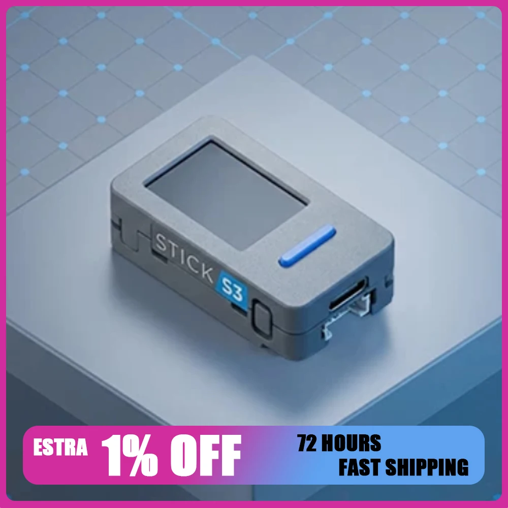 M5Stack StickS3 IoT Programmable Controller High Sensitive MEMS Microphone ES8311 Audio Decoding Chip Development Kit For Gifts