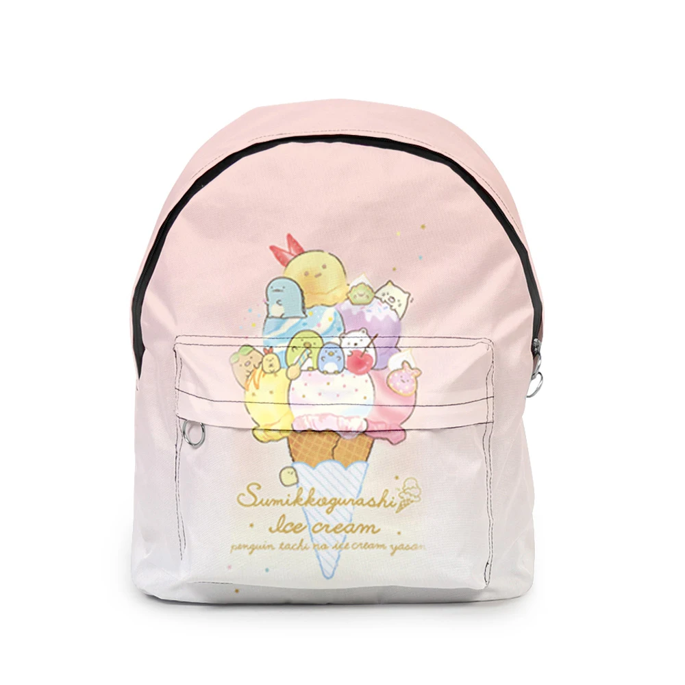 

Trendy Youthful Sumikkogurashi Student School Bags Notebook Backpacks 3D Print Oxford Waterproof Boys/Girls Funny Travel Bags