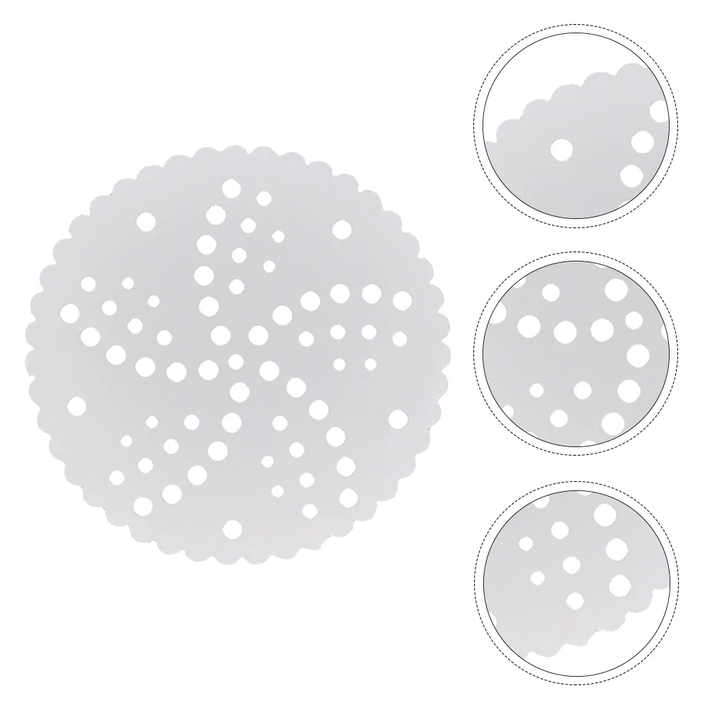 

500pcs Steamer Parchment Papers Round Baking Liners For Air Fryer Microwave Oven Oil Proof Waterproof Non-Stick Disposable