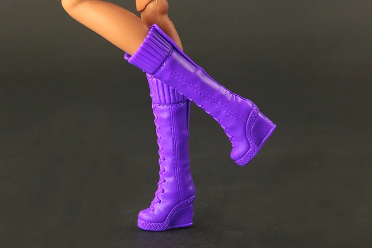 RUHERW 2025 موضة جديدة أحذية طويلة أحذية ل 30 سنتيمتر FR دمية مختلط ملون 1/6 أنثى إكسسوارات دمي 19 نمط متاح