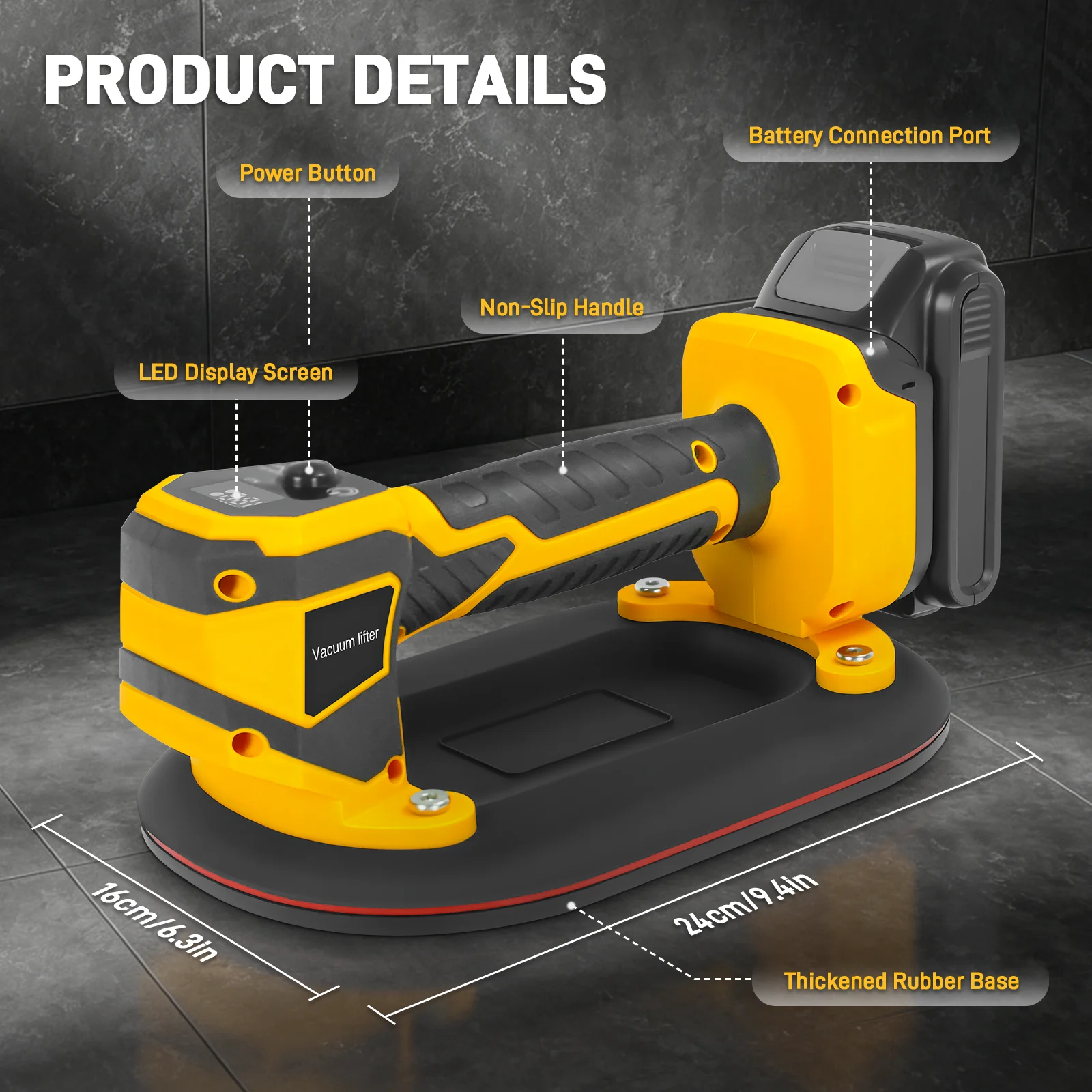 electric-vacuum-suction-cup-lifter-digital-display-glass-stone-granite-window-installation-lifting-tool-for-dewalt-20v-battery
