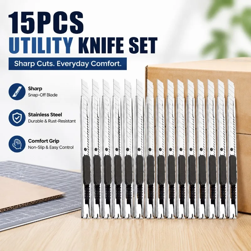 15-facas-retrateis-de-aco-inoxidavel-com-laminas-destacaveis-de-9mm-para-corte-domestico