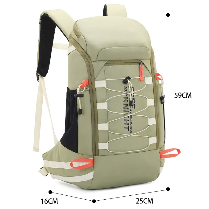 Imagem -06 - Chikage 40l Grande Capacidade Caminhadas Bolsas Viagem Pesca Mochila Multi-função Esportes ao ar Livre Mochila Acampamento de Alta Qualidade