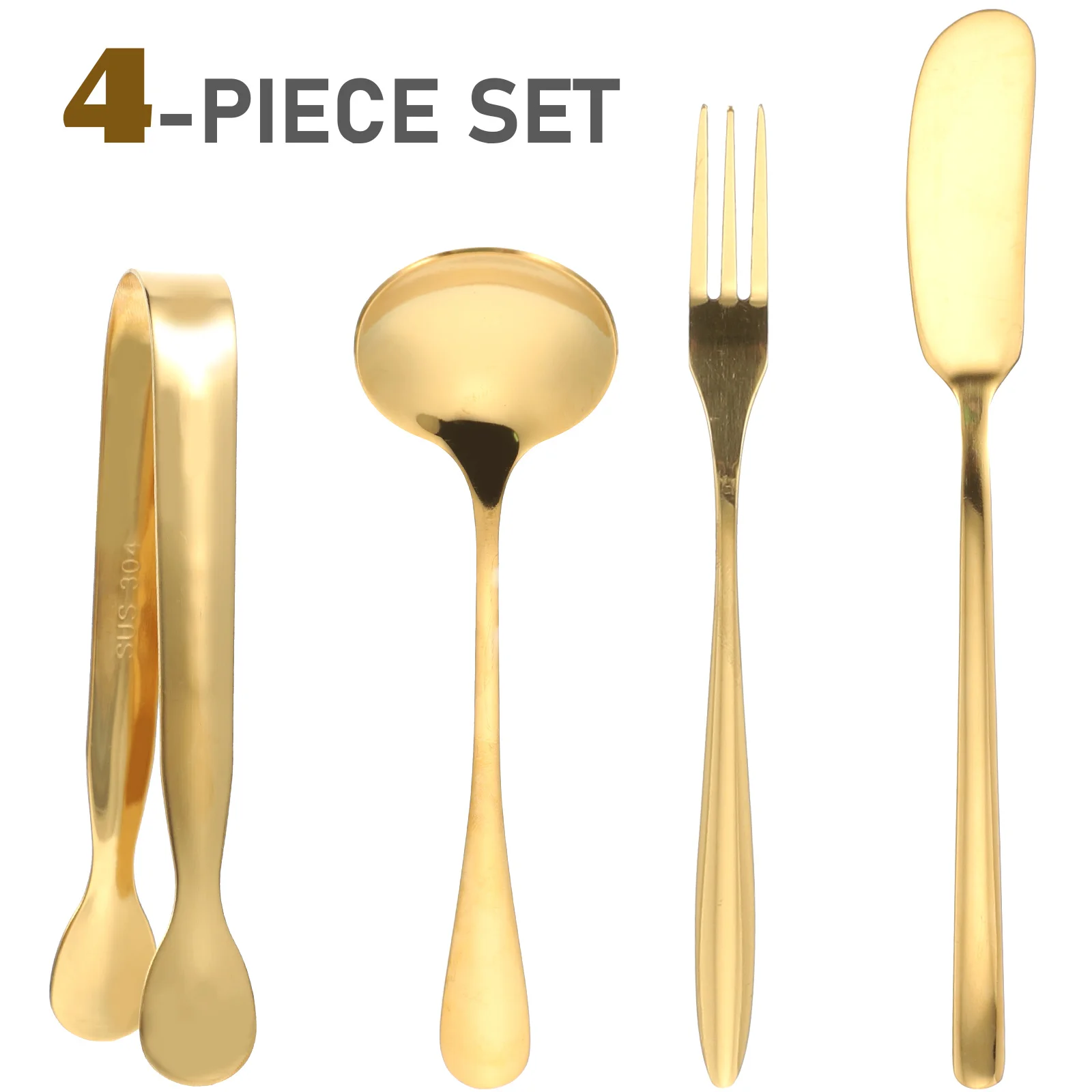 

1 Set Of Knife Set Stainless Steel Butter Spreader Multipurpose Dessert Fork Spoon Portable Cheese Slicer Kitchen Baking Tool