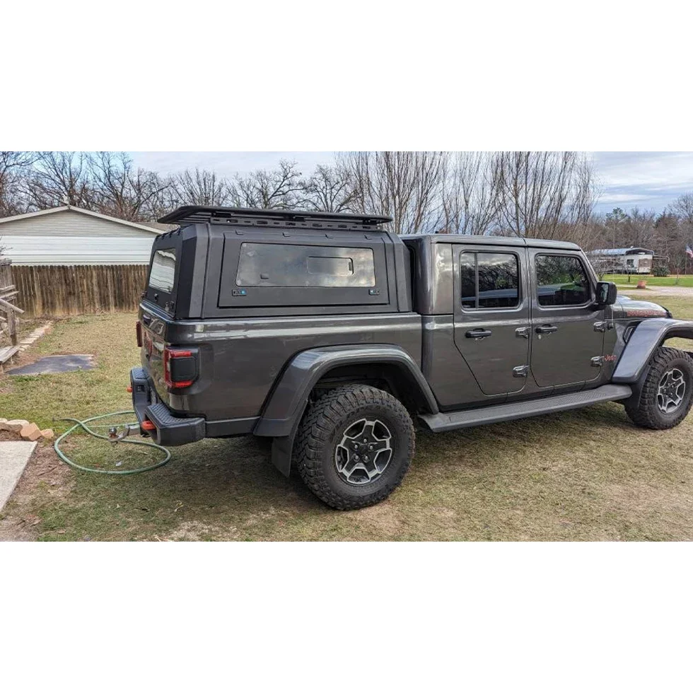 new 4X4 Hardtop Steel Canopy for JEEP Gladiator Pickup Truck Tonneau Cover Leakproof Anti-rusted Topper CamperHilux Vi