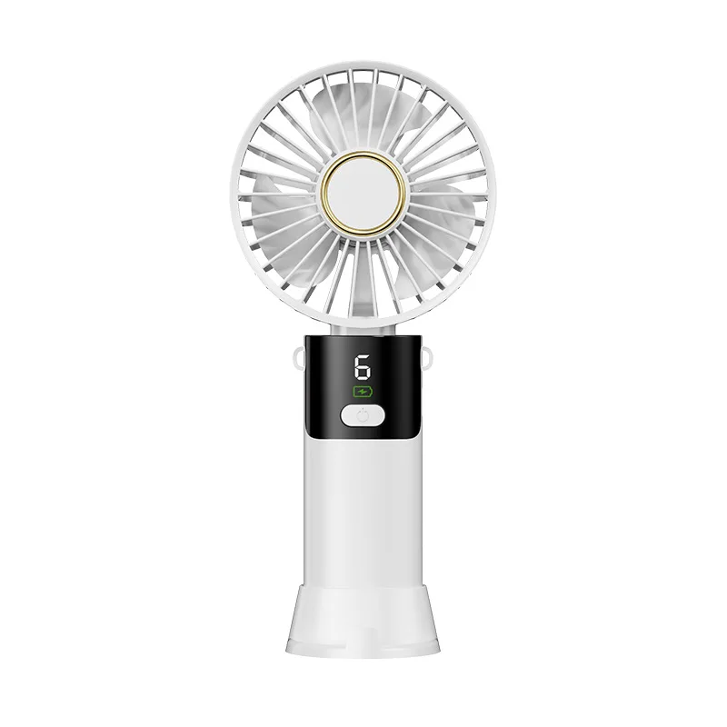 Customized.-border New Small Fan USB Rechargeable Small Fan Handheld Fan Dormitory Desktop Fan