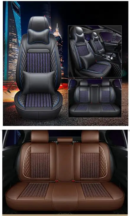 

Front and back car seat covers for Mitsubishi Outlander 2024-2013 5 seats breathable seat cushion good quality seat case