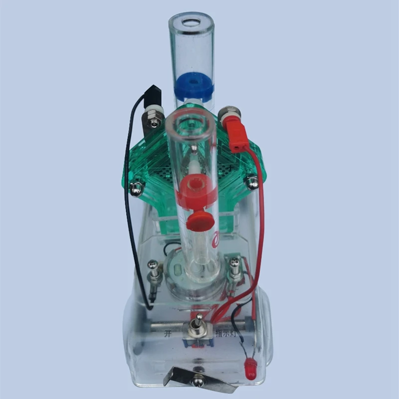 Pila de combustible de hidrógeno y oxígeno, nueva aplicación de energía, demostración de coche, consulta científica, instrumento de experimento de enseñanza