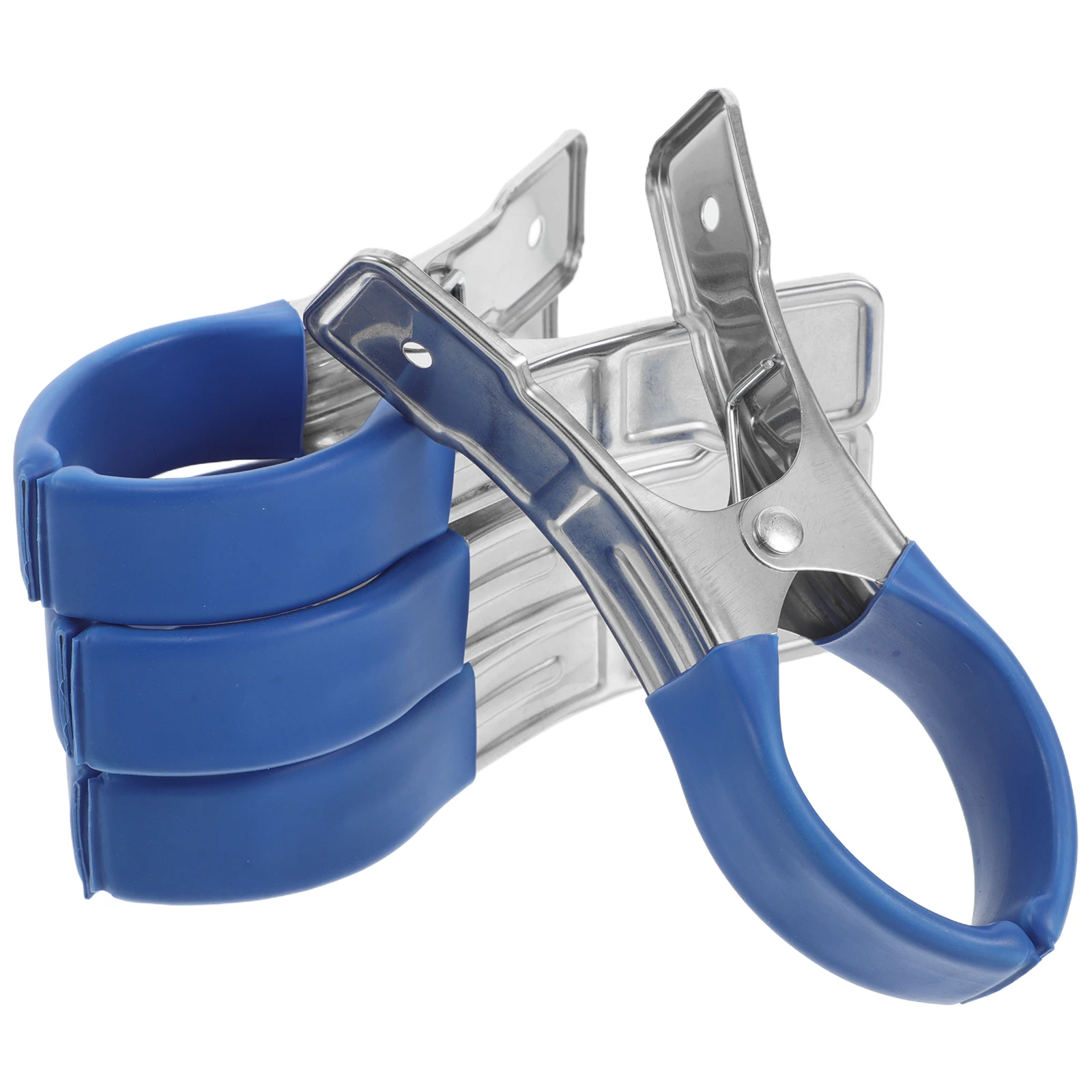 

4 Pcs Clips Saxophone Gasket Instrument Parts and Accessories Clarinet Maintenance Tools Blue Repair Instruments