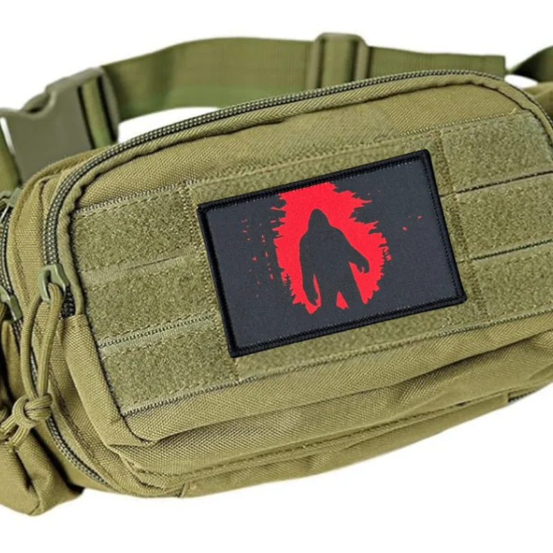 Parche táctico Bigfoot Monster con velcro gancho y bucle militar - imagen 2