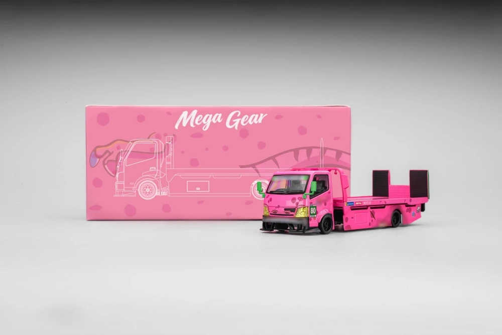 Ready stocks Mega Gear 1/64 Modified trailer Diecast Fully  Collection Gift Scale Model Car