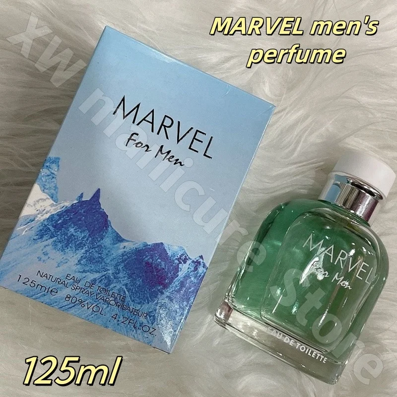 MARVEL men's perfume has a long-lasting fragrance fresh natural romantic sweet confident and charming removes odor 125ml