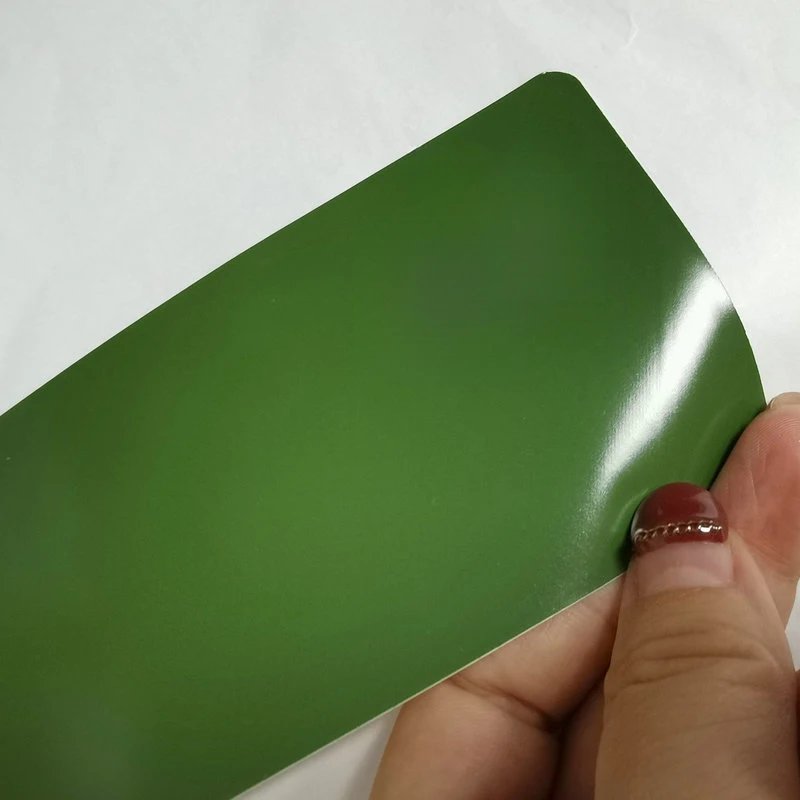 Matte Ceramic PET Car Wrap Film Green Khaki Green Color Changing Vinyl Whole Car