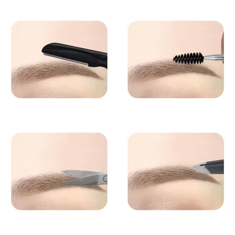 眉毛整形セット ピンセット 美容ツール 眉毛トリマー ピンセット プロの眉毛整形 眉毛リムーバー メイクアップツール