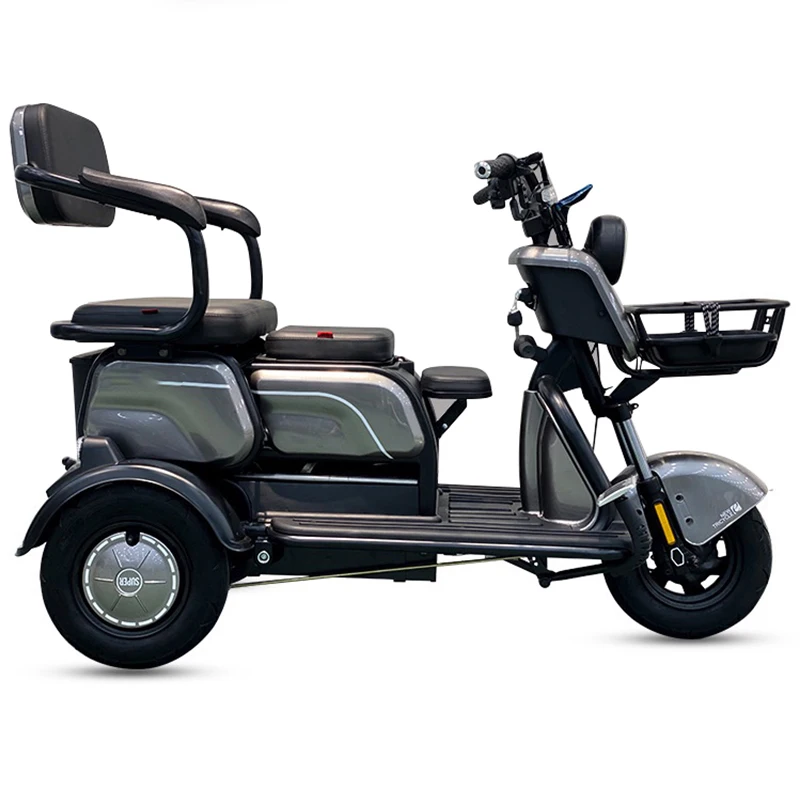 Wholesale 600W 48V Cargo Electric Tricycle Long Range Multifunction tricycle electric bike