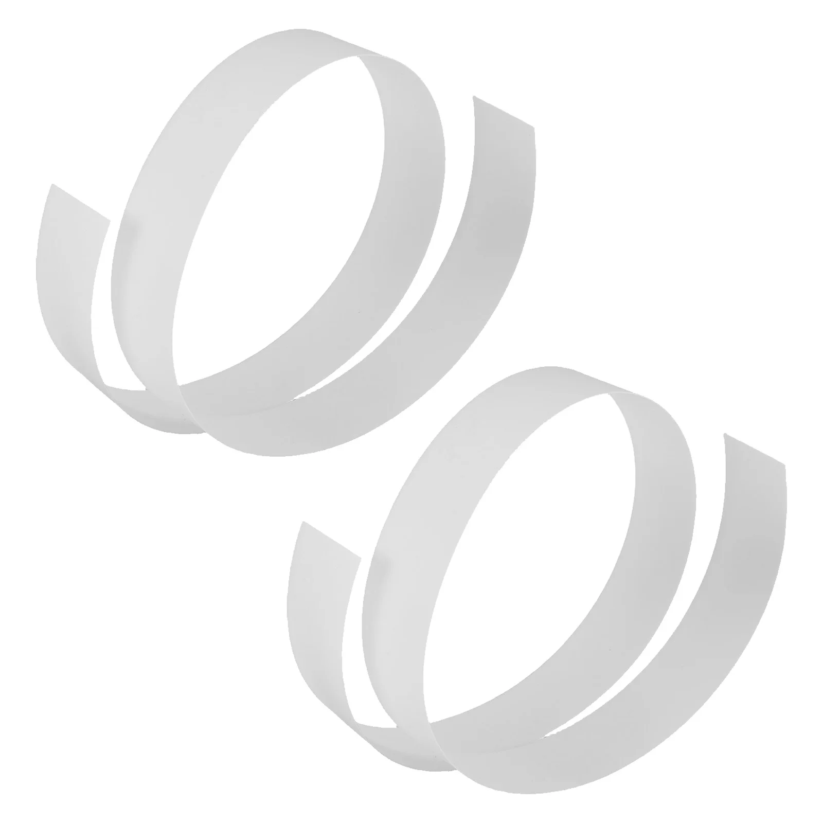 

2Pcs LED Light Strip Diffuser Panel Flexible Optical Scattering Sheet Plastic Lens Replacement Home Countertops Walls 0.5mm