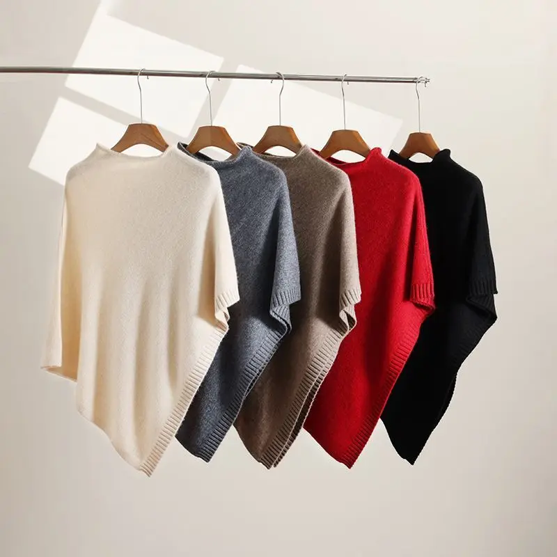 00-ピュアウール秋冬ニットスカーフショールネックサポートオーバーヘッドカウルユニセックス保温ロング長方形無地