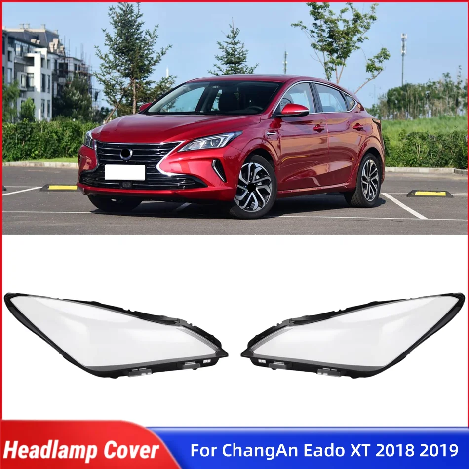 

Для ChangAn Eado XT 2018 2019, автомобильные детали и аксессуары, корпус передней фары, стеклянная крышка лампы