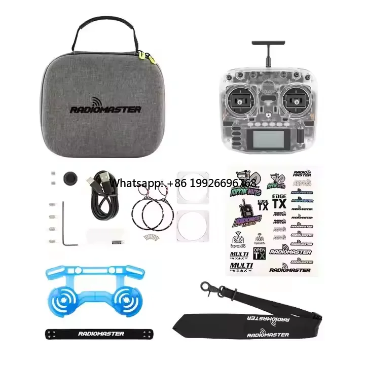 RadioMaster BOXER ELRS 2.4 جيجا هرتز جهاز إرسال FPV شفاف EdgeTX عالي الدقة قاعة Gimbal 30dBm مصنع طويل المدى