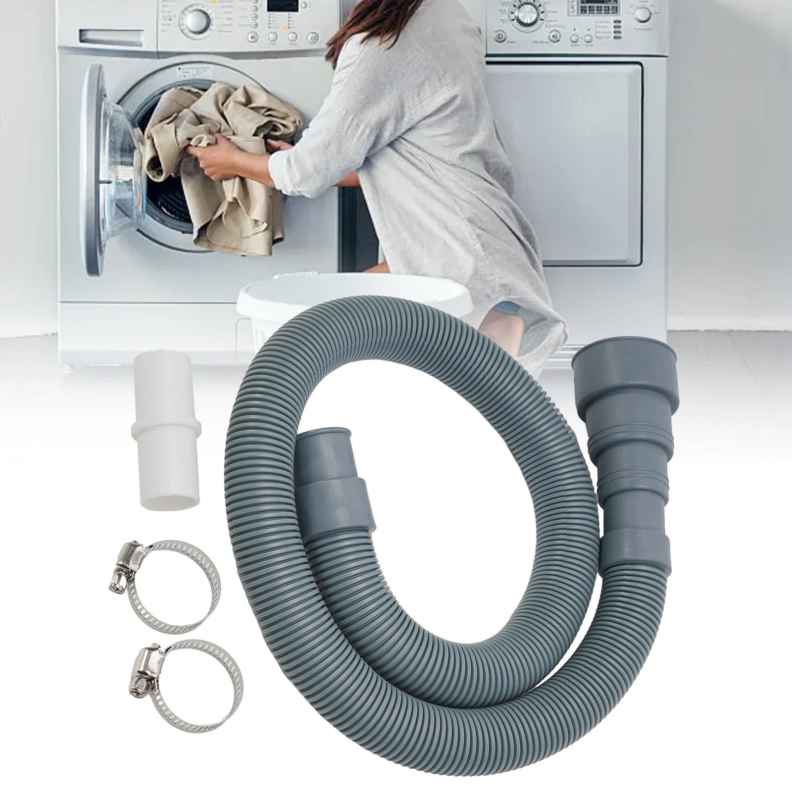1개 70/150/200cm 세탁기 배수 호스 유연한  - Dishwasher Drain Hose Extension 리뷰 및 가격