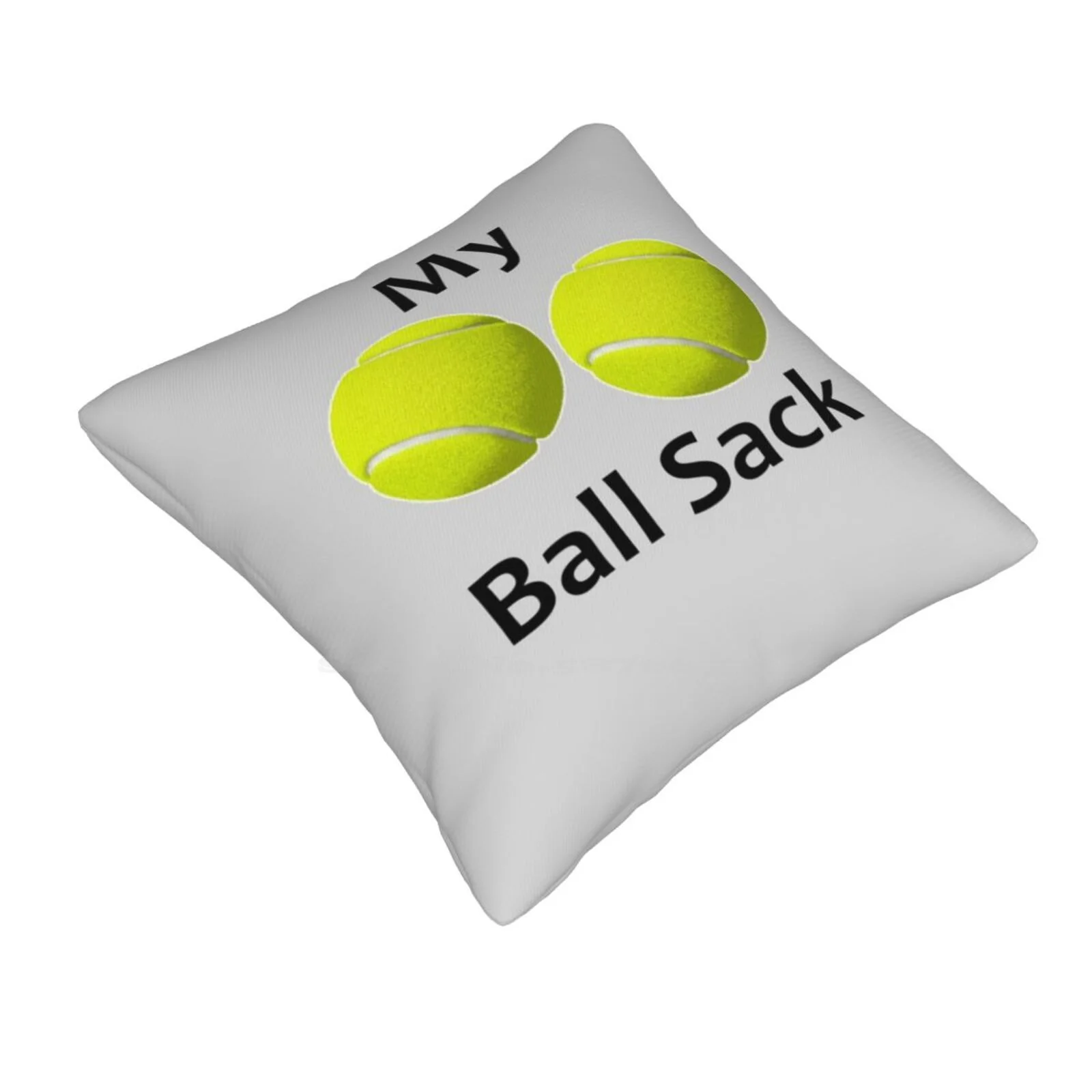 Tennis Player Gifts-My Ball Sack Funny Gift Ideas For Tennis Players & Coach To Carry Balls-Great Tennis Ball Tote Bag &