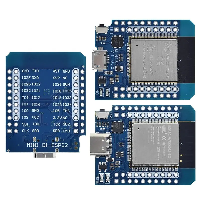 Wemos D1 ミニ ESP8266 ESP32 ESP-32S WIFI Bluetooth CP2104 開発ボードモジュール Arduino 用ピン