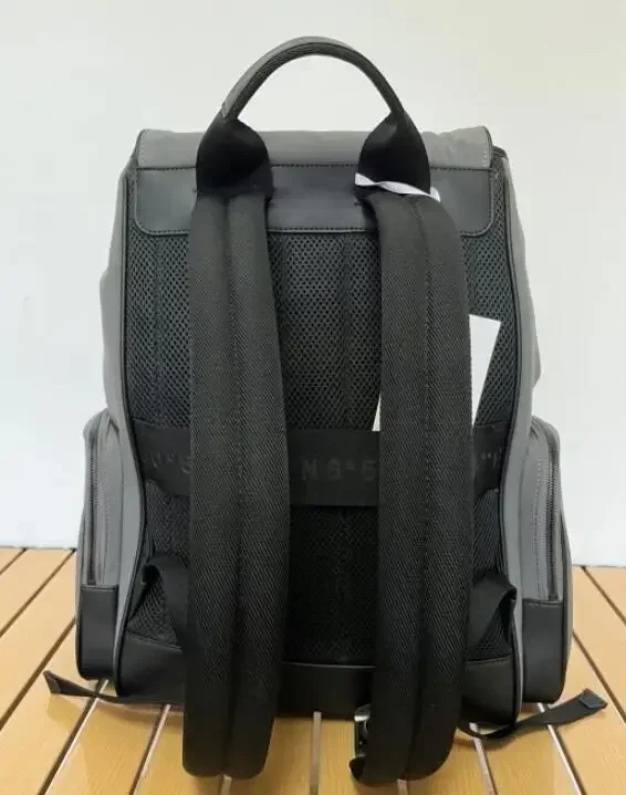 Large Genuine Leather Laptop Backpack for Men Ultimate Office Companion Luxury Brand Backpacks