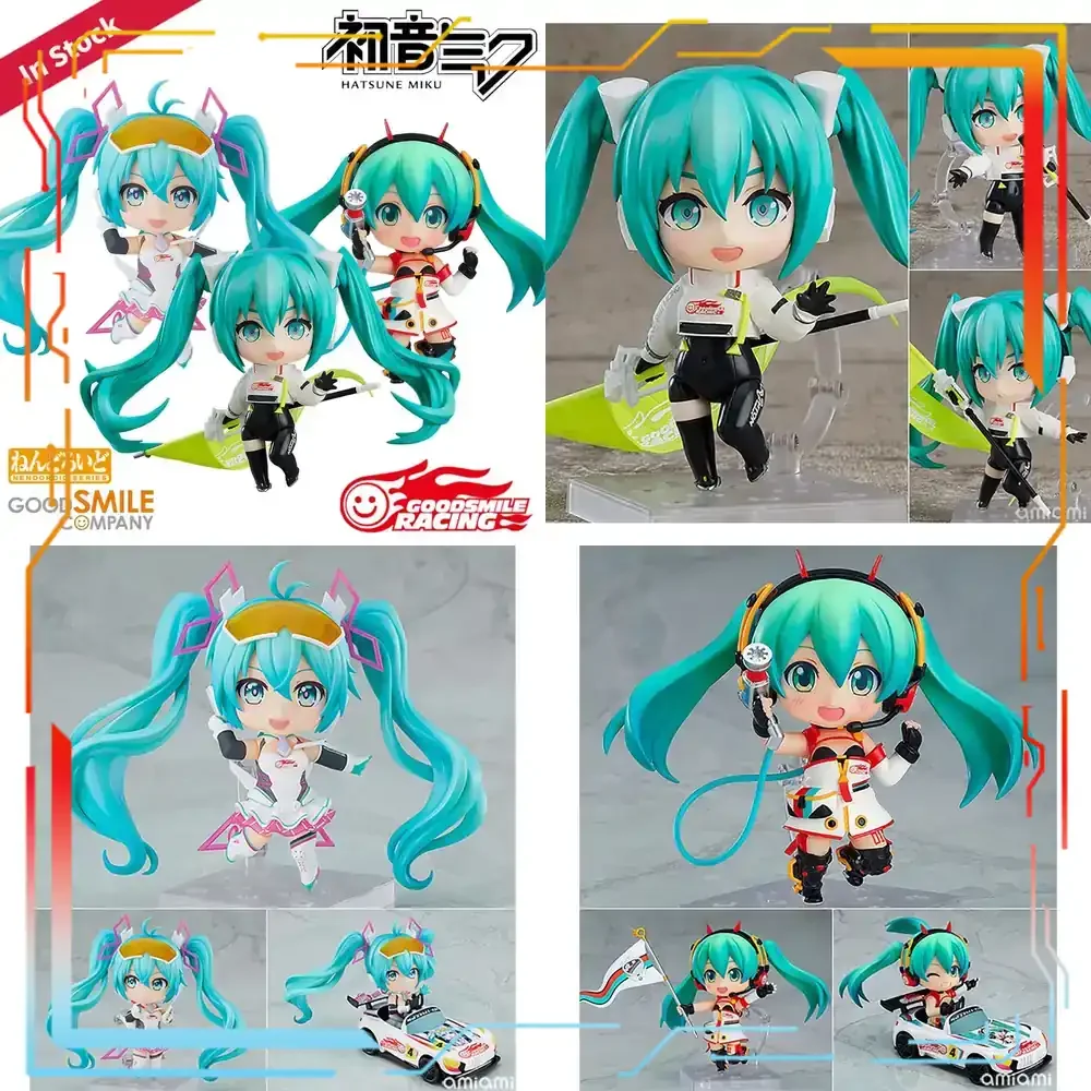 

Good Smile Company Hatsune Miku Racing Nendoroid Action Figure #1839 #1578 #1293 100mm Collectible Doll Anime PVC Statue