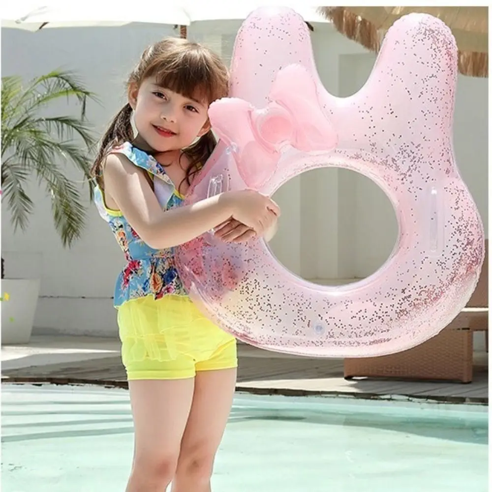 

Party Cat Water Swimming Circle Rabbit Mouse Swim Ring Cartoon Inflatable Children's Swimming Circle Kids