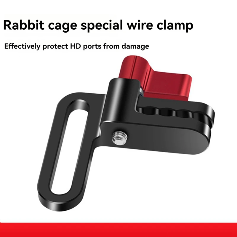 Rabbit Cage Cable Management Clip SLR Stabilizer Rabbit Cage Storage Cable Organizer Photography Universal Accessories