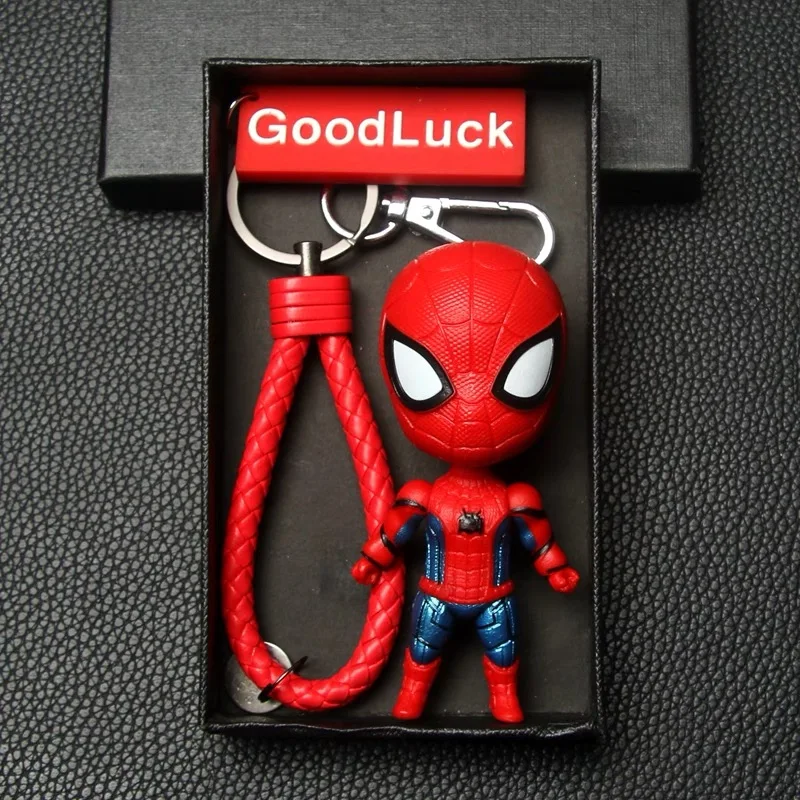 

New Hot Sales Creative Cartoon Figurine Batman Pendant Backpack Pendant Trendy Cool Car Keychain Pendant Gift For Men And Women