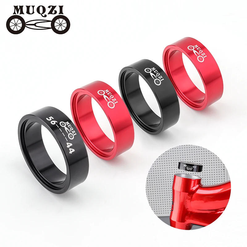 MUQZI Headset Adapter 55mm To 44mm 56mm To 44mm MTB Road Bike Tapered Tube Frame Headset Adapter