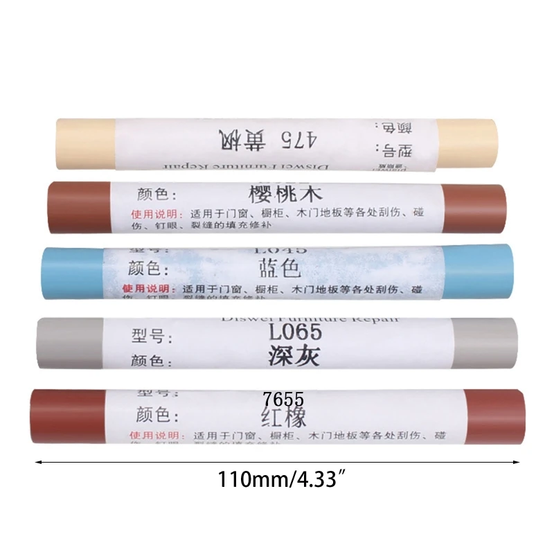 Wax Wooden Furniture Floor Repair Pens Damaged Scratch Wood Repair Crayons Scratching Post Repair Materials 20 Colors