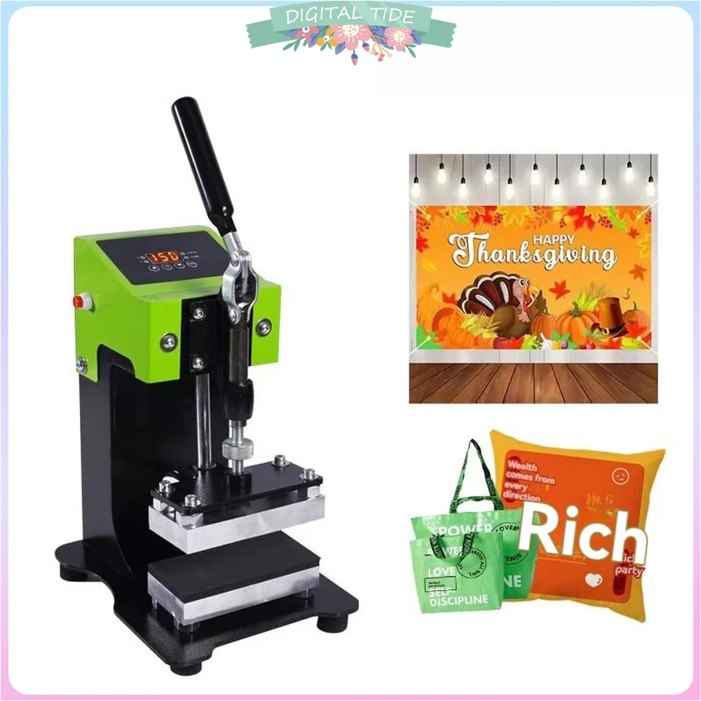 ماكينة ضغط الصنوبري الساخن ماكينة ضغط الصنوبري الصغيرة العلوية والسفلية ماكينة ضغط الصنوبري المحمولة المحمولة المزدوجة