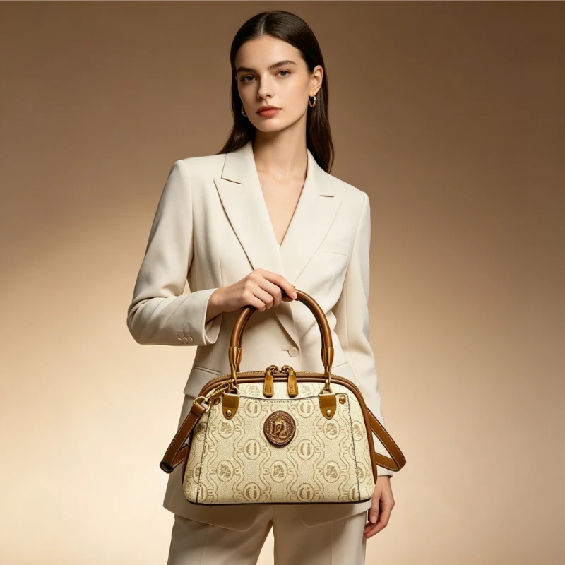 Trendy Design With Letter Logo For Women Crossbody Handbag High-End Minimalist Unique Vintage Fashion