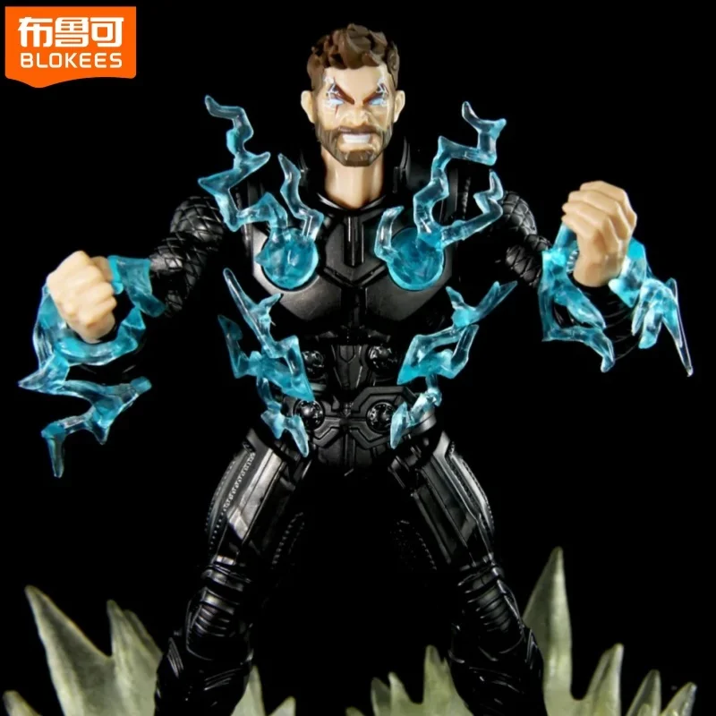 الأصلي Blokees Marvel Avengers الرسوم المتحركة فيلم بنة CC-02 Thor الجمعية المنقولة نموذج الشكل جمع هدايا الاطفال #2