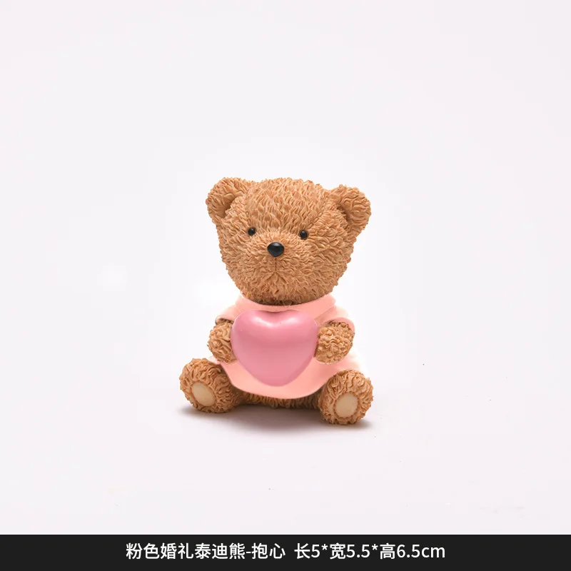 3D Cute Bear Scented Candle Mold Bear Resin Soap Mold for Candles Home Decoration Silicone Mold for Resin Teddy bear candle mold