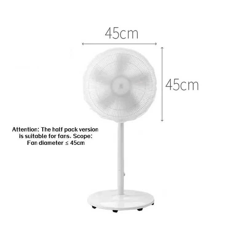 1/2Pcs Universal Fan Dust Cover Washable Household Electric Vertical Floor Fan Dustproof Covers Damp-Proof