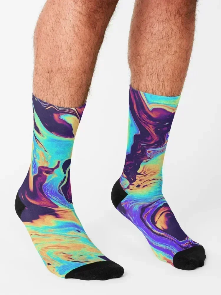 STUCK ON THE PUZZLE Calcetines diseñador algodón calentado ideas de regalos de San Valentín Calcetines de mujer Calcetines de hombre