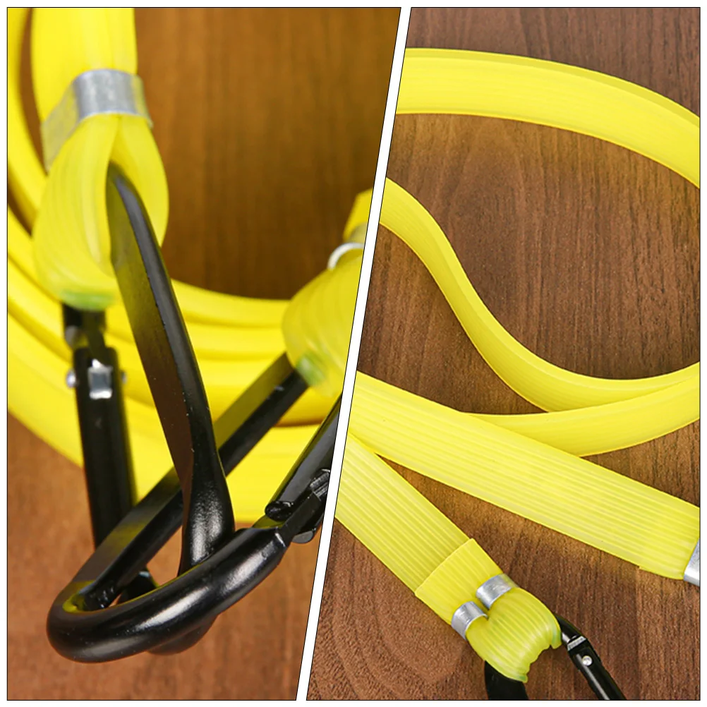

2Pcs Elastic Cord Cargo Binding Rope Durable TPE Material Hook Device Band Car Fastening Luggage Motorcycle Overweight Load