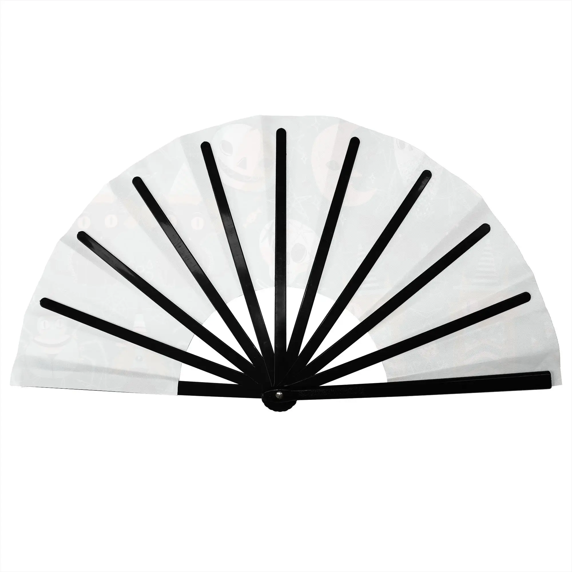 Halloween Pumpkin Owl Portable Pocket Fan Outdoor  Folding Fan Chinese Dance Cooling Handheld Fans