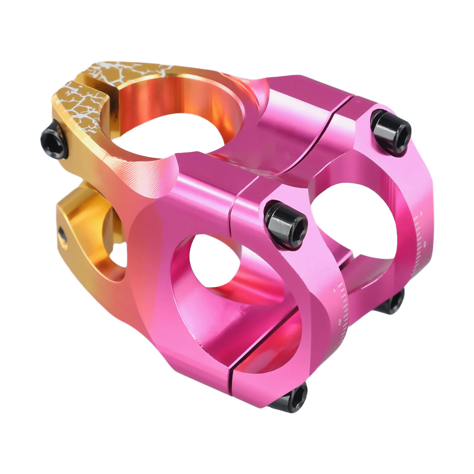 

Aluminum Alloy Bike Stem 35mm for Improved Stability Lightweight Hollow Design Suitable for Scooters and Bikes