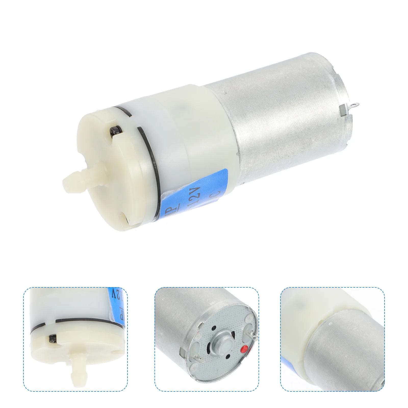 

Mini Air Pump 370 Diaphragm Dc3V-12V Mute High Pressure Large Flow Compact Lightweight Sturdy Plastic Aquarium Massage Equipment