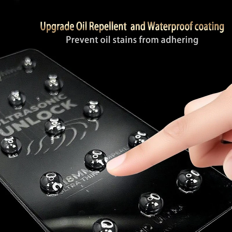 G-Rhino 2pcs HD Ultrasonic Tempered Glass for Samsung Galaxy S25 S24 Plus Ultra S23 S22 Plus Screen Protector Glass