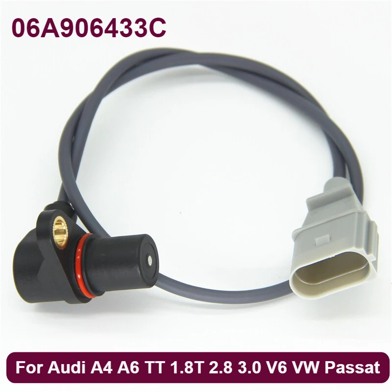 

Датчик положения коленчатого вала, 1 шт., для Audi A4 A6 TT 1.8T 2,8 3,0 V6 VW Passat 06A906433C