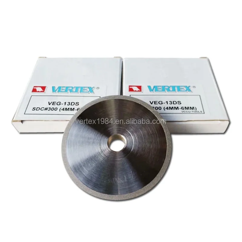 TaiWanVERTEX End Mill Machine VEG-13A Grinder Wheel SDC300(4-6mm) SDC270(7-13mm) End Mill Grinder Wheel